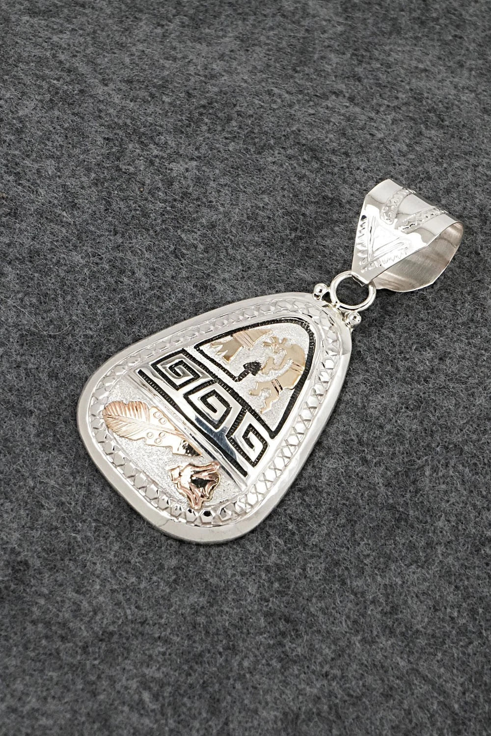 Sterling Silver & Gold Fill Pendant - Allison Manulito