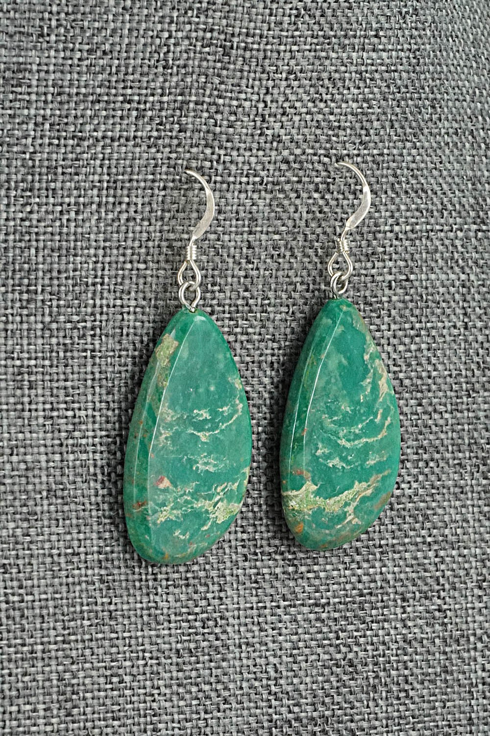 Turquoise & Sterling Silver Earrings - Tammy Nolcot
