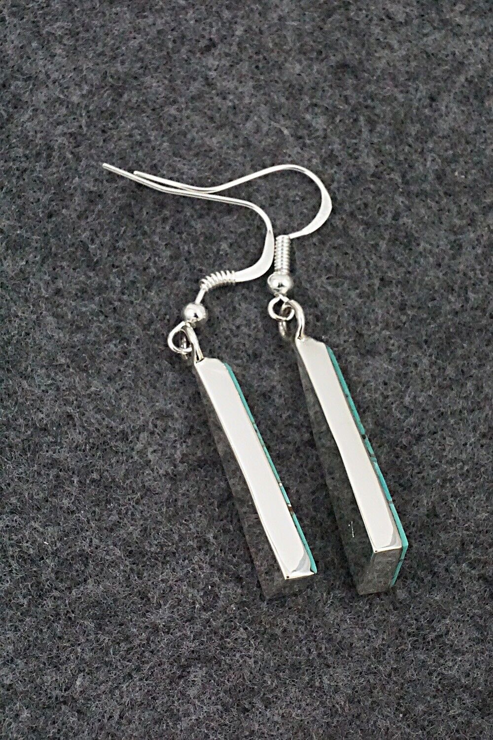 Turquoise & Sterling Silver Earrings - Marilyn Yazzie