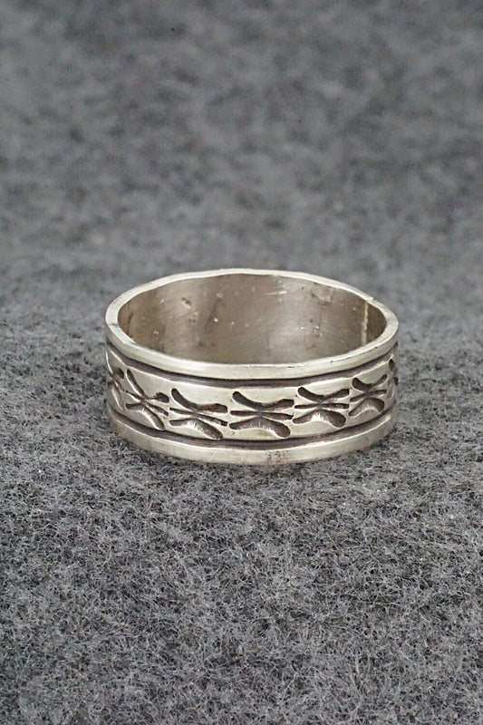 Sterling Silver Ring - Rick Enriquez - Size 13.75