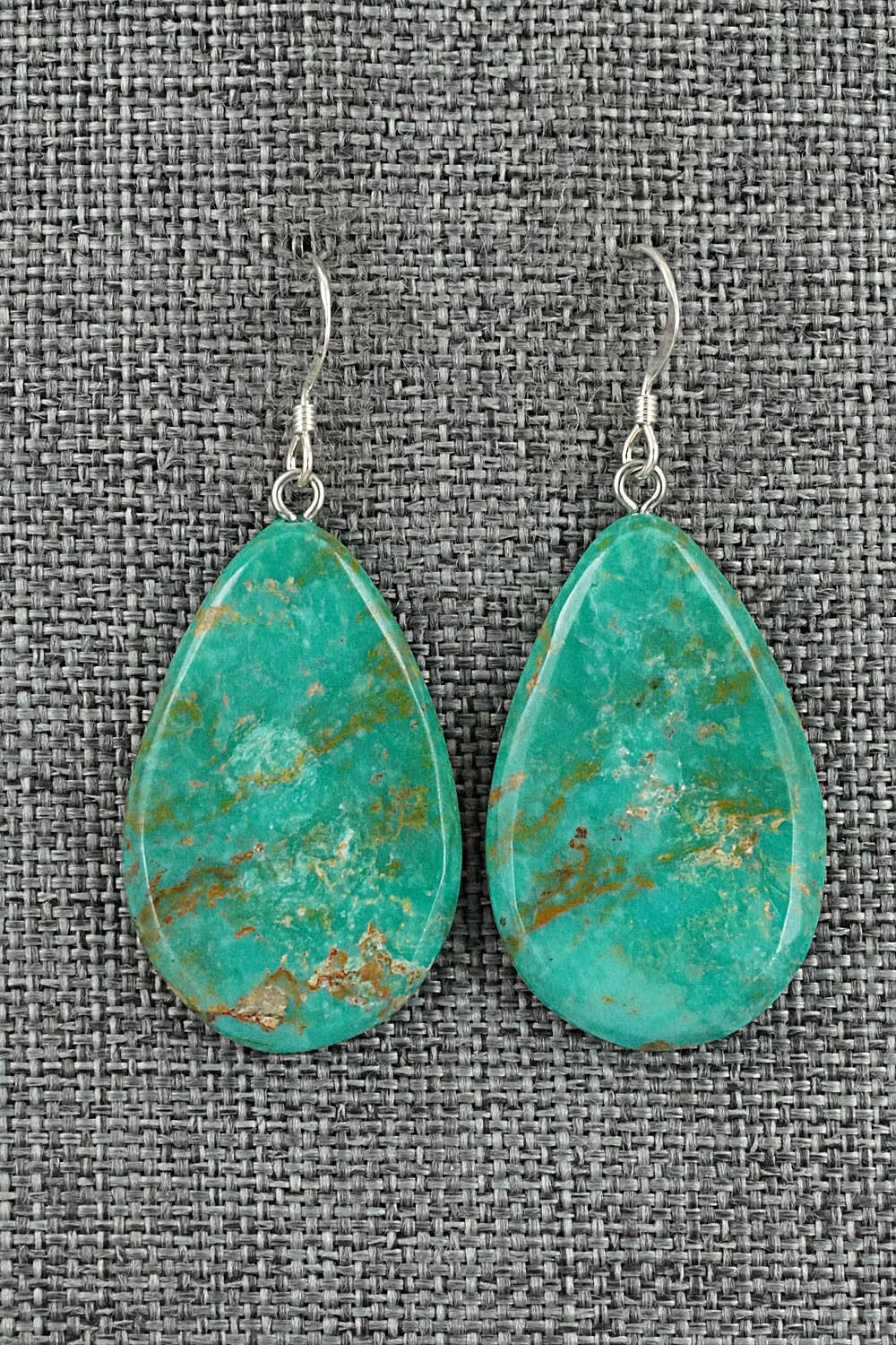 Turquoise & Sterling Silver Earrings - Tammy Nolcot