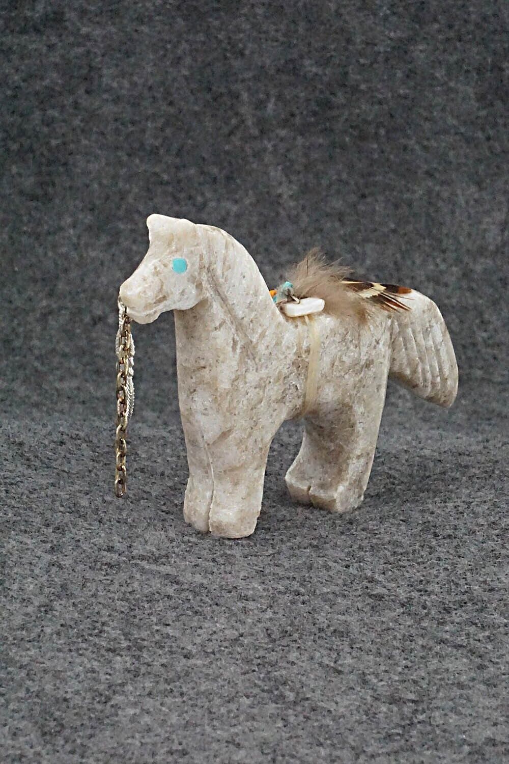 Horse Navajo Fetish Carving - Ben Livingston