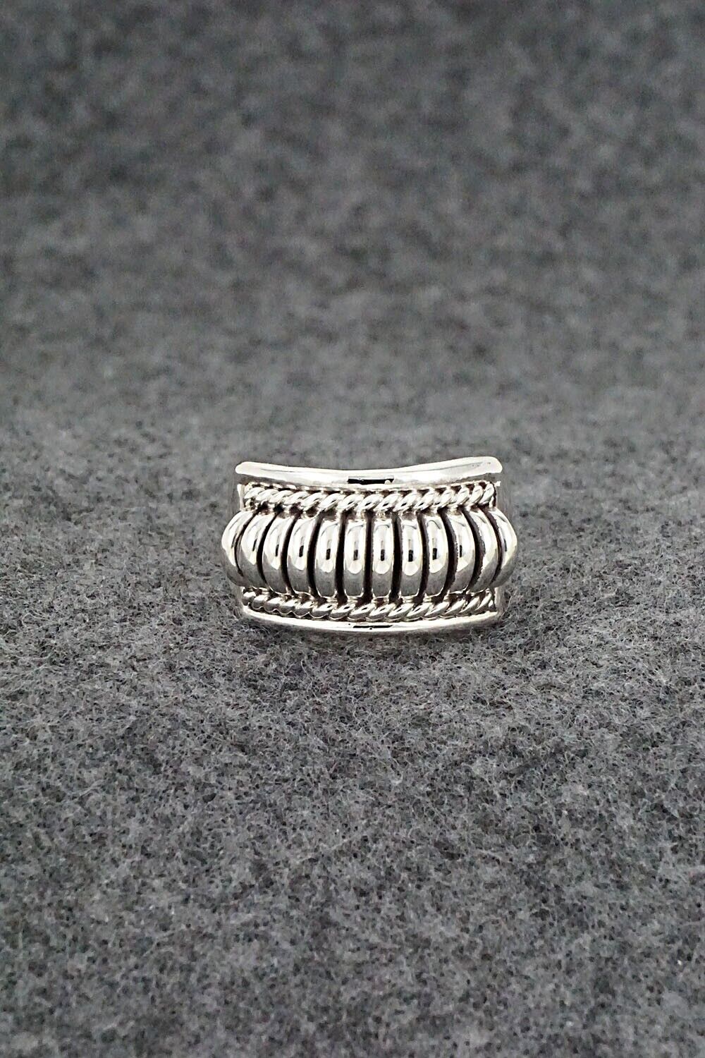 Sterling Silver Ring - Thomas Charley - Size 8.5