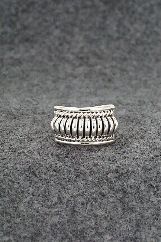 Sterling Silver Ring - Thomas Charley - Size 8.5