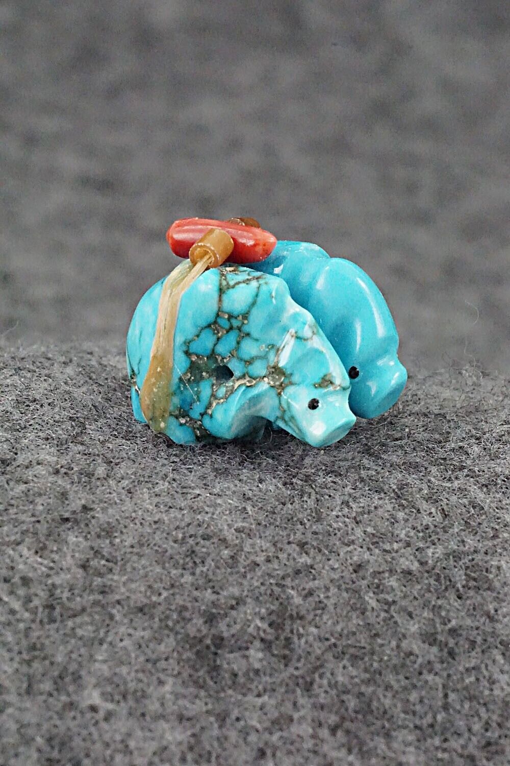 Bears Zuni Fetish Carving - Ed Lementino