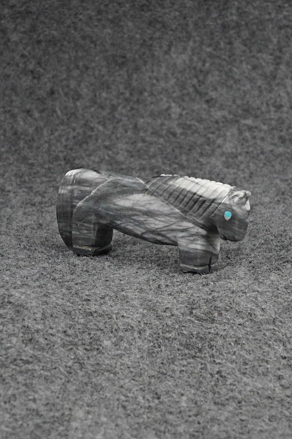 Horse Zuni Fetish Carving - Brian Yunie