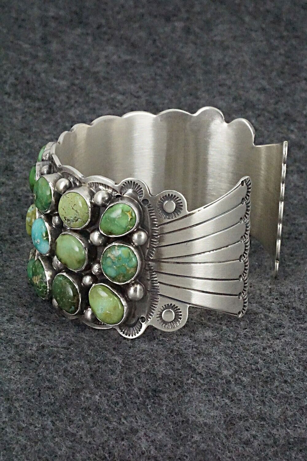 Turquoise & Sterling Silver Bracelet - Tom Lewis