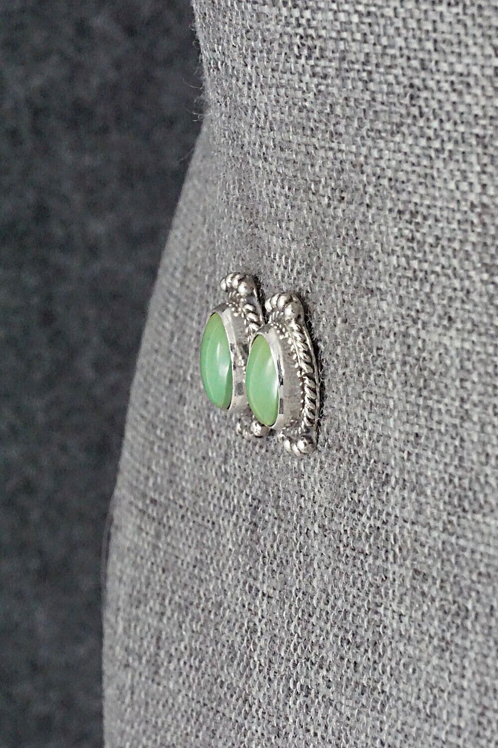 Turquoise & Sterling Silver Earrings - Jan Mariano