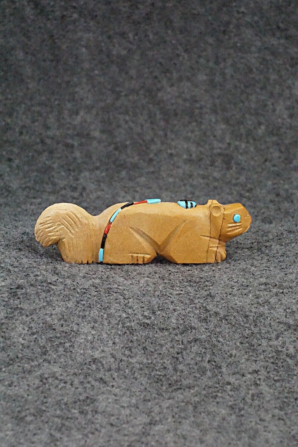 Squirrel Zuni Fetish Carving - Danette Laate