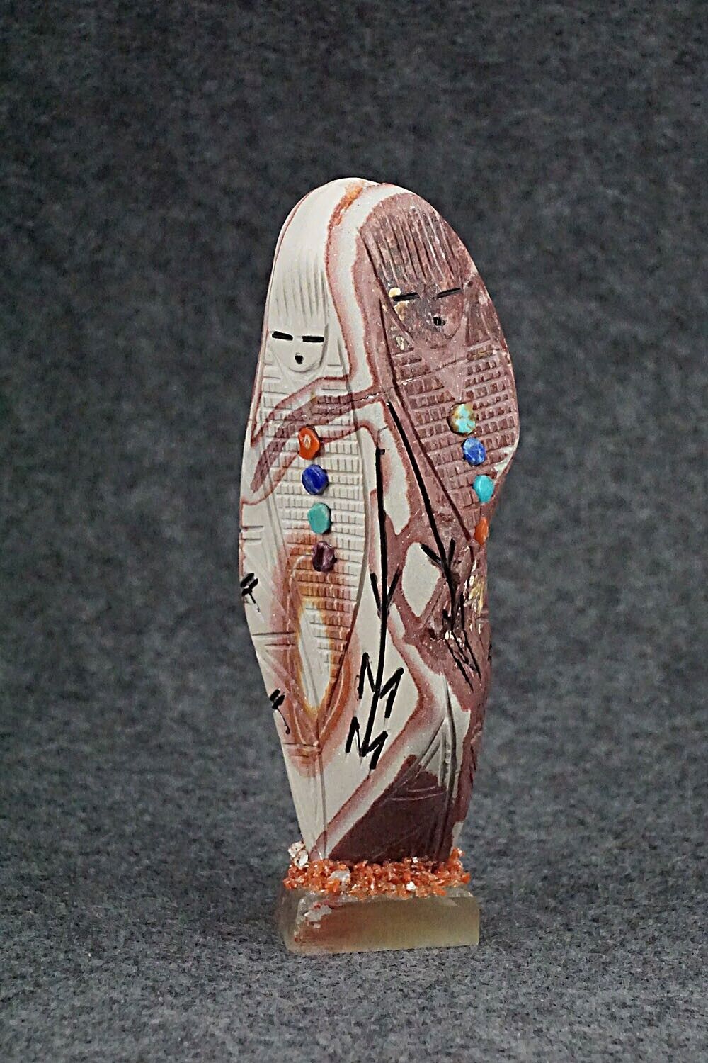 Corn Maiden Zuni Fetish Carving - Gloria Chattin