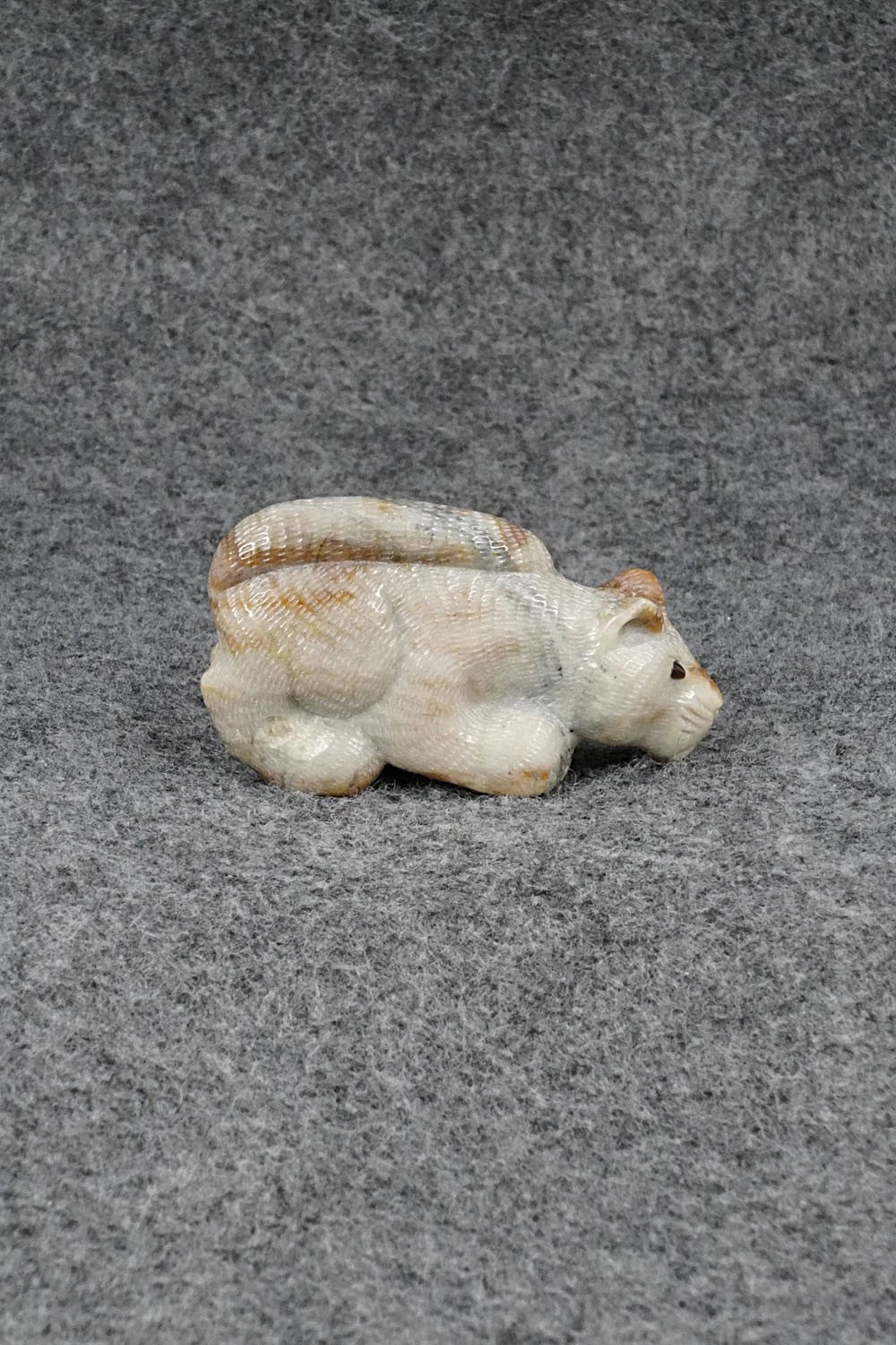 Mountain Lion Zuni Fetish Carving - Randy Lucio