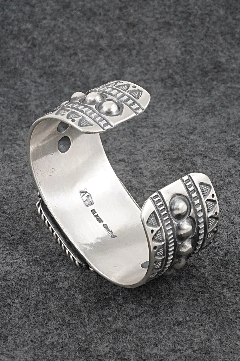 Turquoise & Sterling Silver Bracelet - Arnold Blackgoat