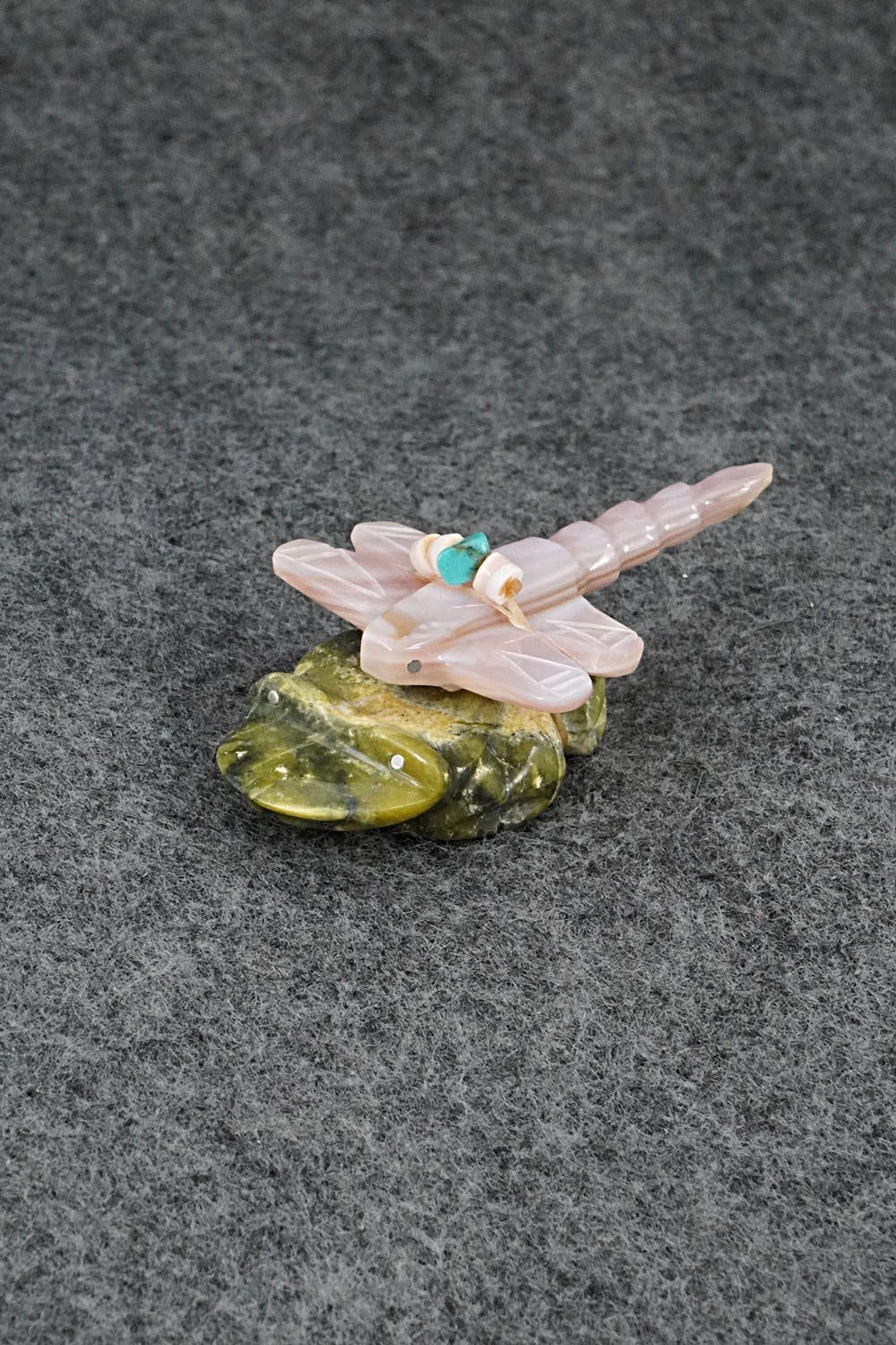 Frog Zuni Fetish Carving - Daisy Rose Leonard
