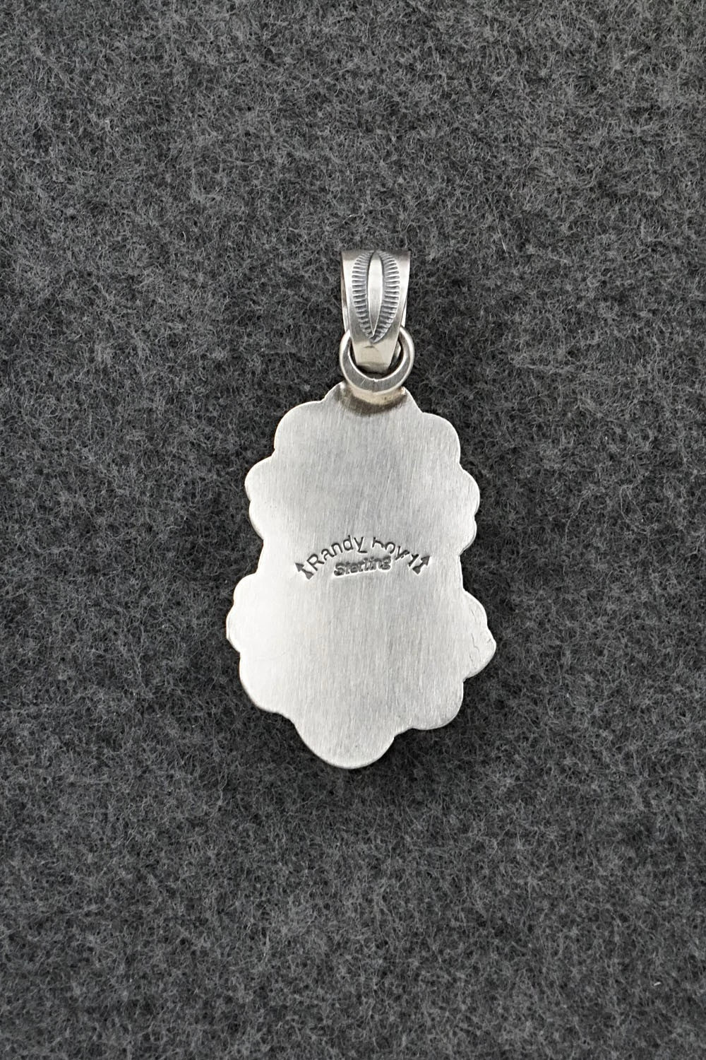 Turquoise & Sterling Silver Pendant - Randy Boyd