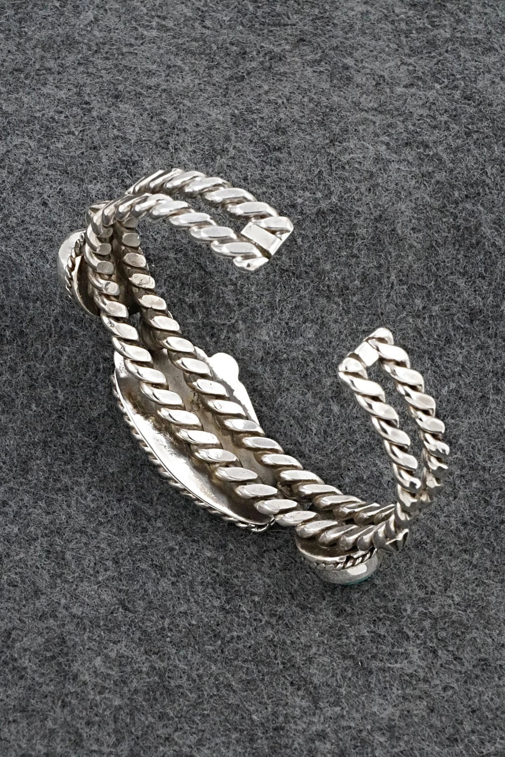 Turquoise & Sterling Silver Bracelet - Emerson Delgarito