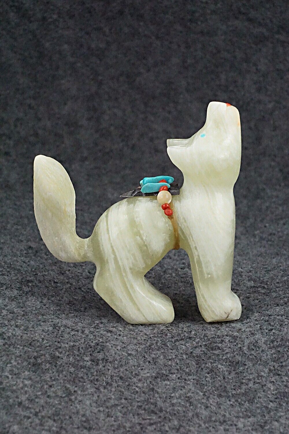 Wolf Zuni Fetish Carving - Douglas Martza