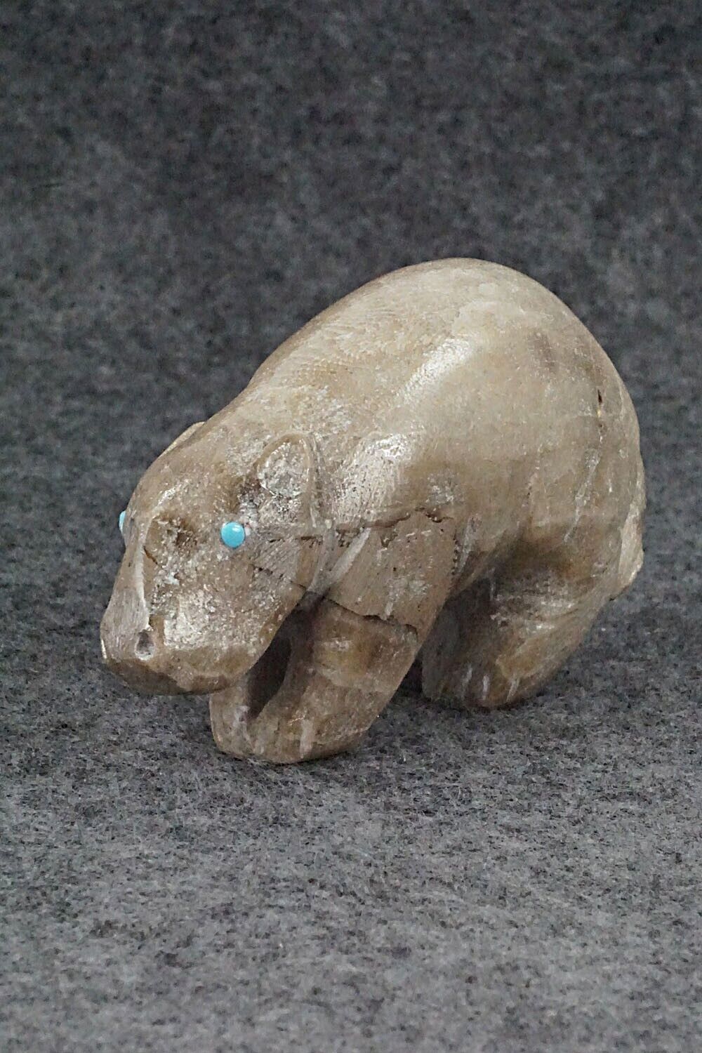 Hippopotamus Zuni Fetish - Derrick Kaamasee