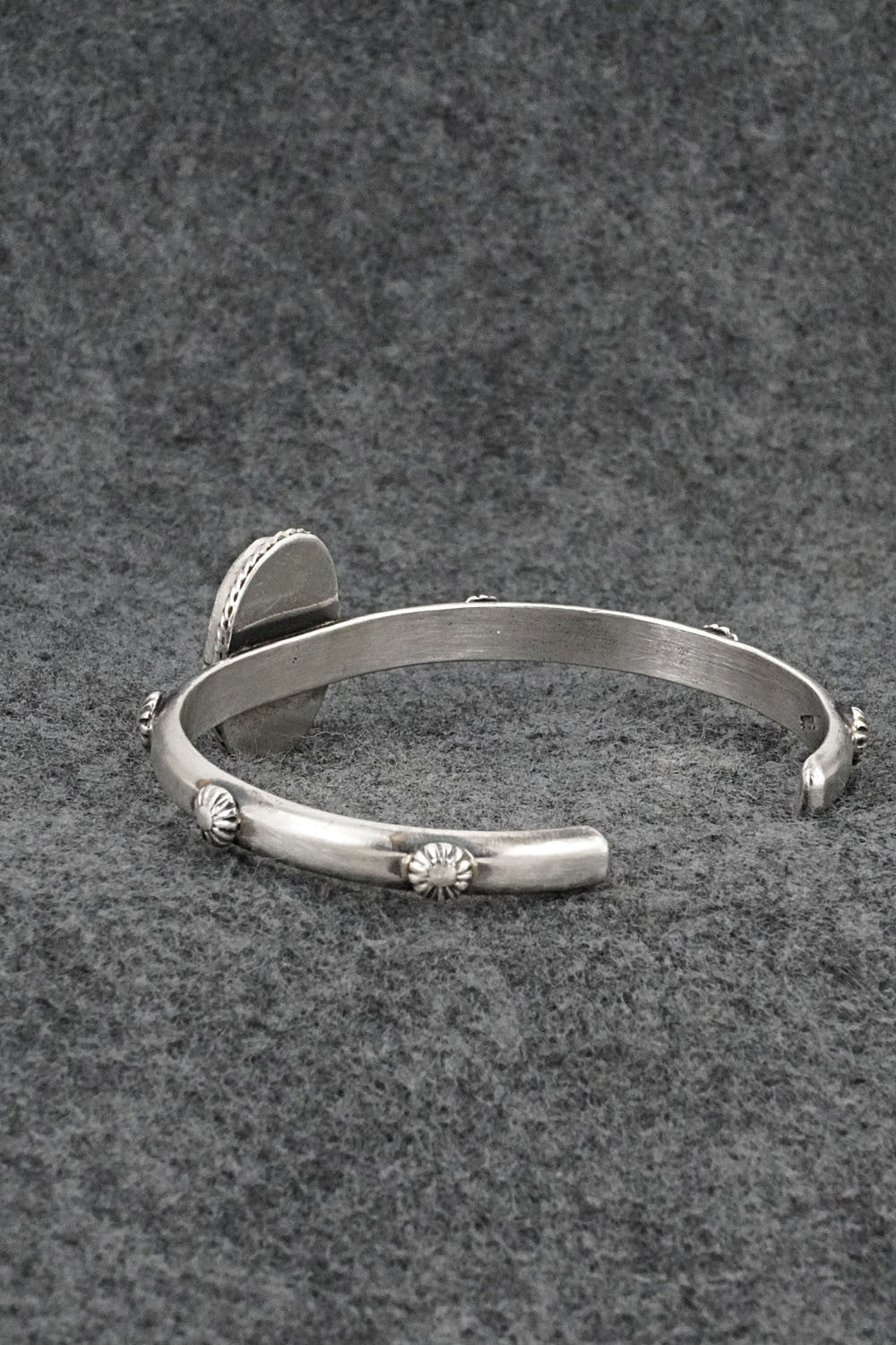 Turquoise & Sterling Silver Bracelet - Samuel Yellowhair