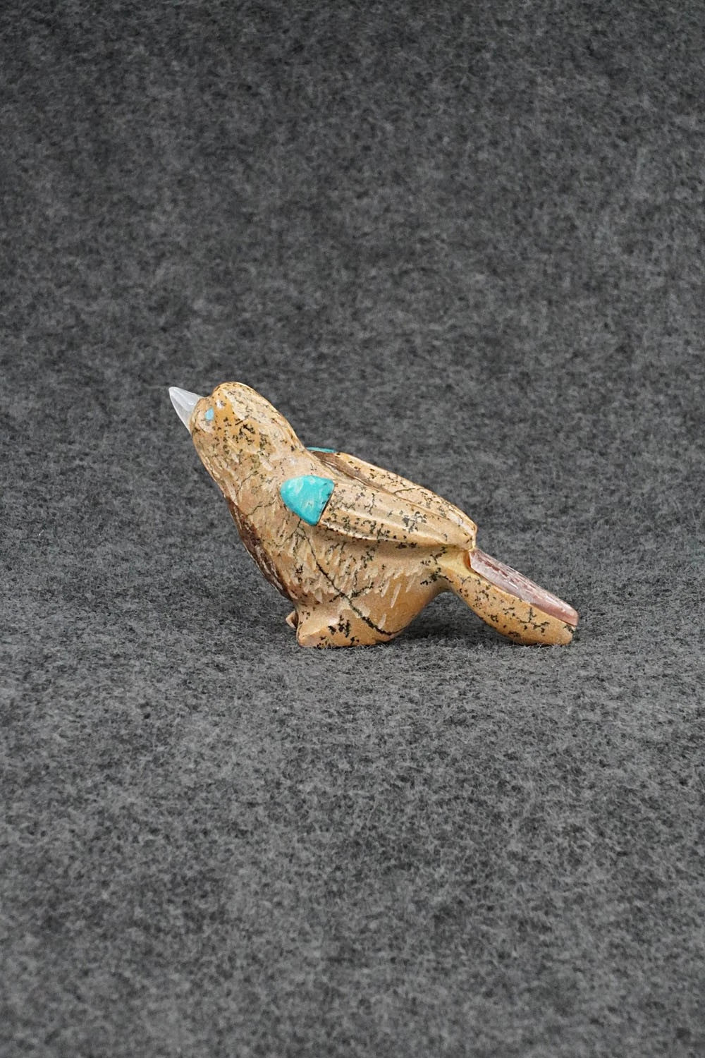 Bird Zuni Fetish Carving - Freddie Leekya