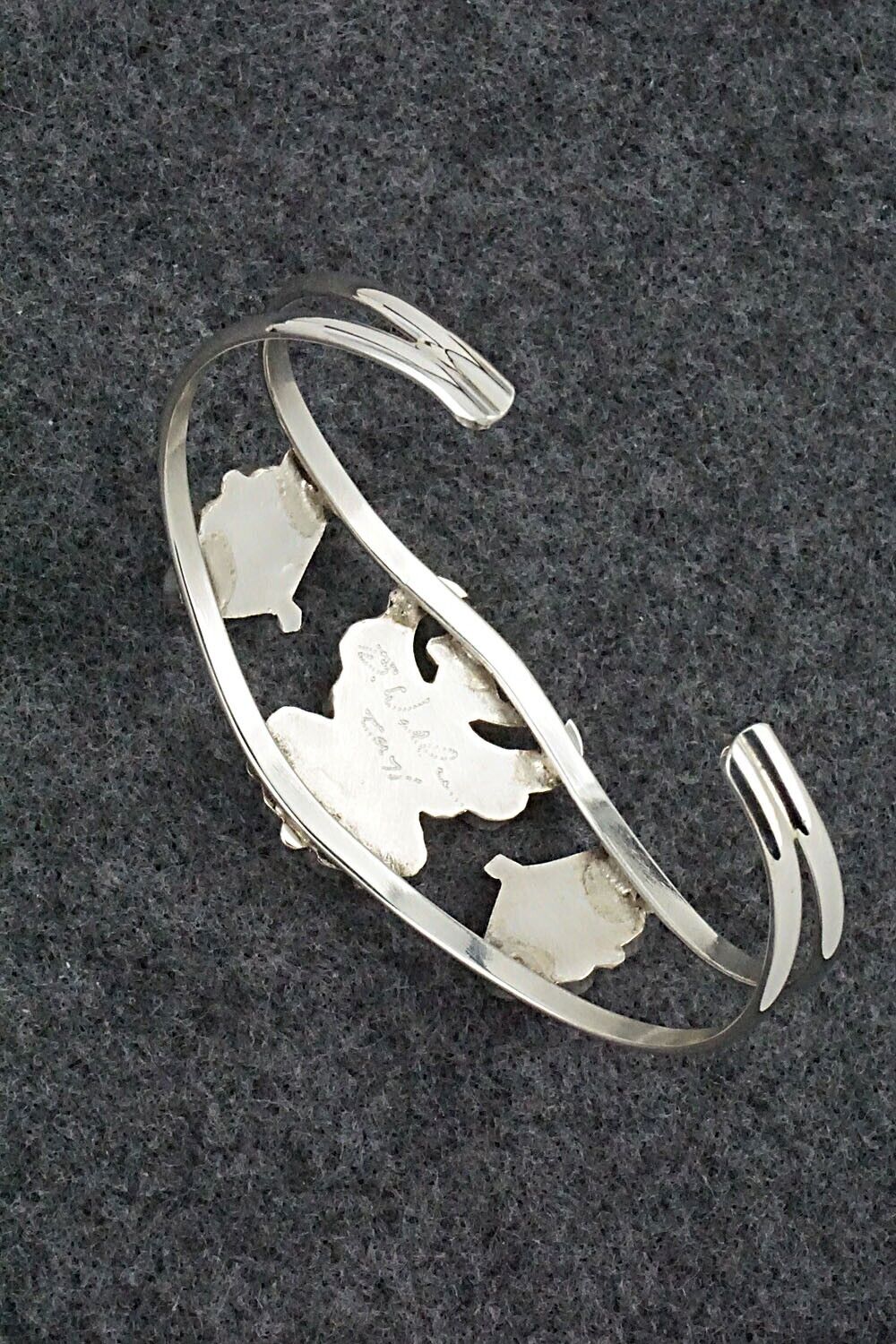 Multi Stone & Sterling Silver Inlay Bracelet - Breon Wallace