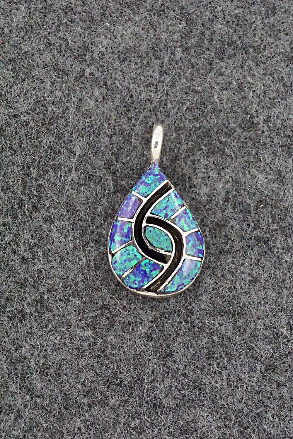 Opalite & Sterling Silver Pendant - Amy Wesley