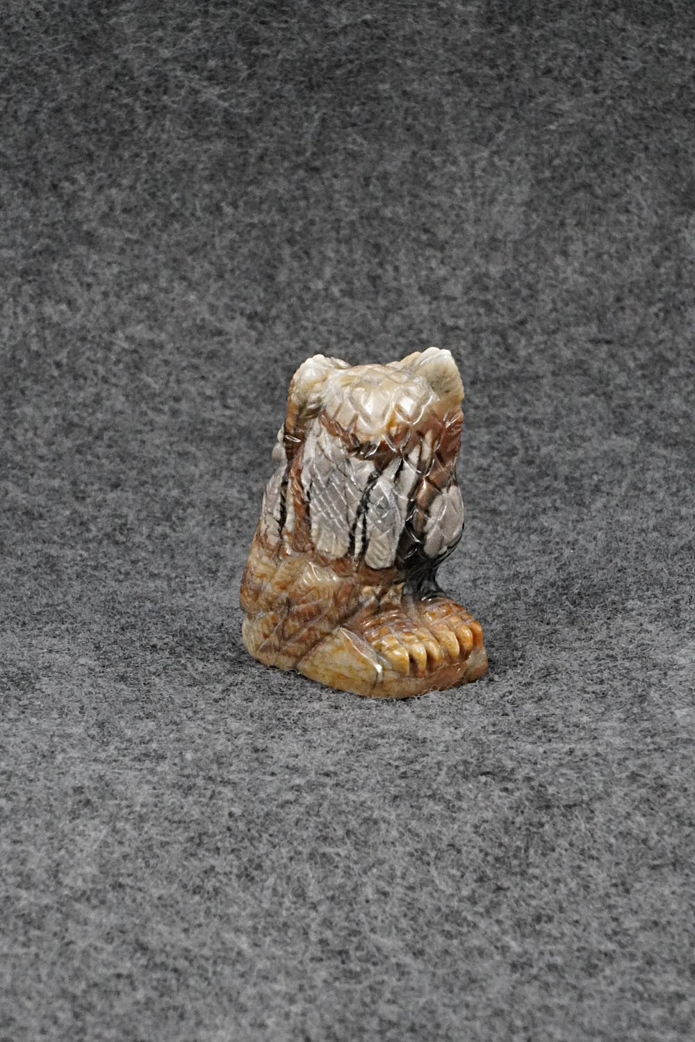 Owl Zuni Fetish Carving - Randy Lucio