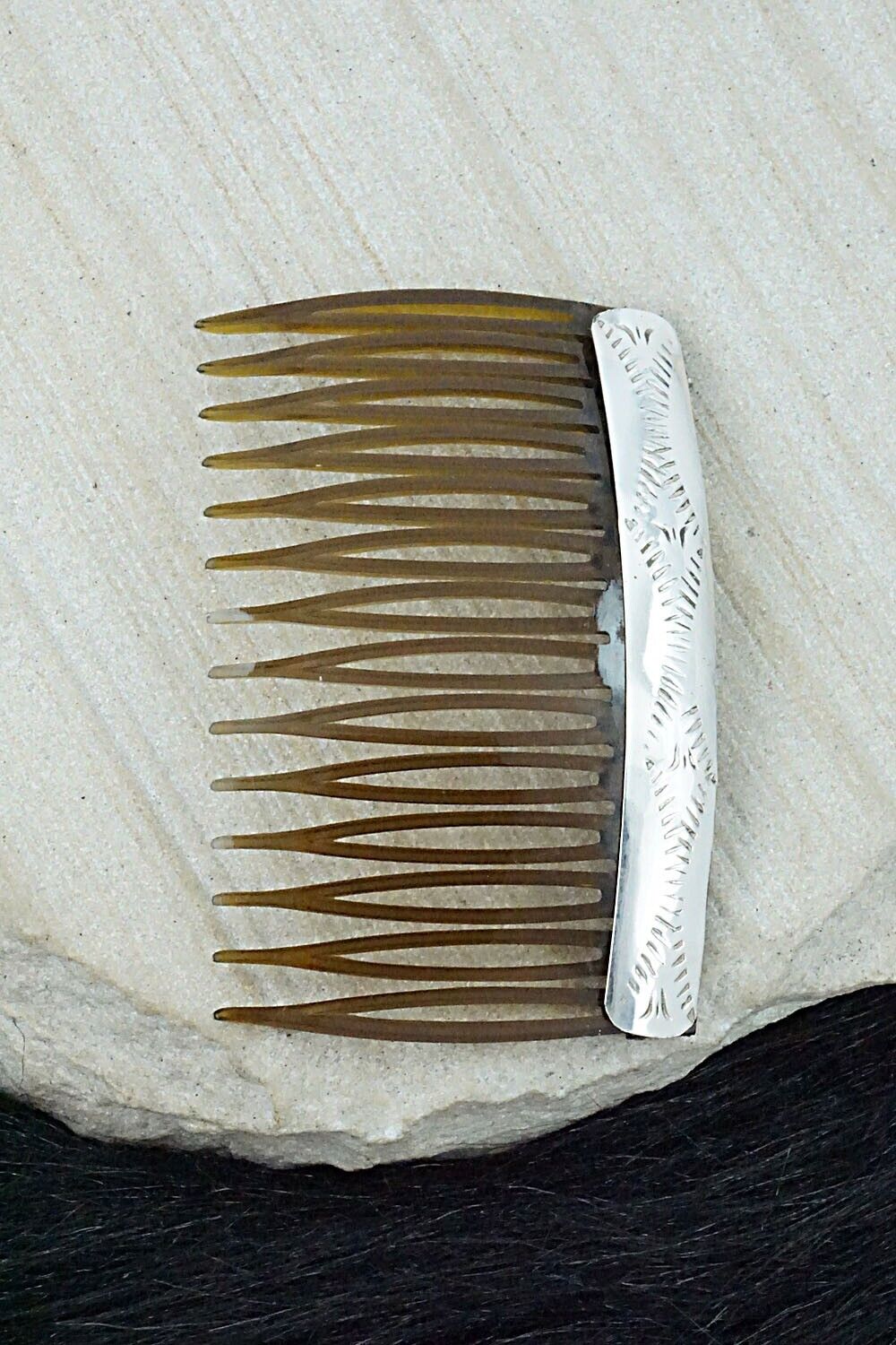 Sterling Silver Hair Combs - Randall Dalgai