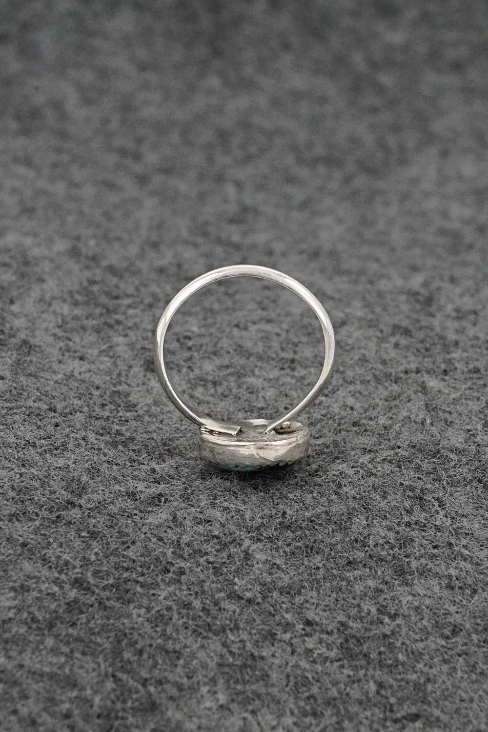 Turquoise & Sterling Silver Ring - Darius Arviso - Size 6.25