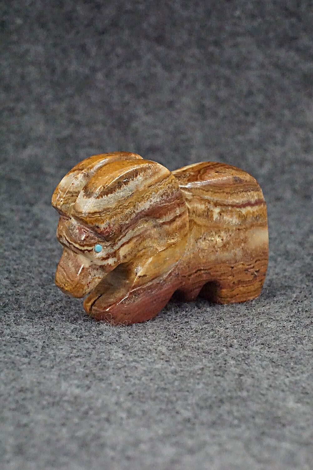 Ram Zuni Fetish Carving - Danny Lonjose