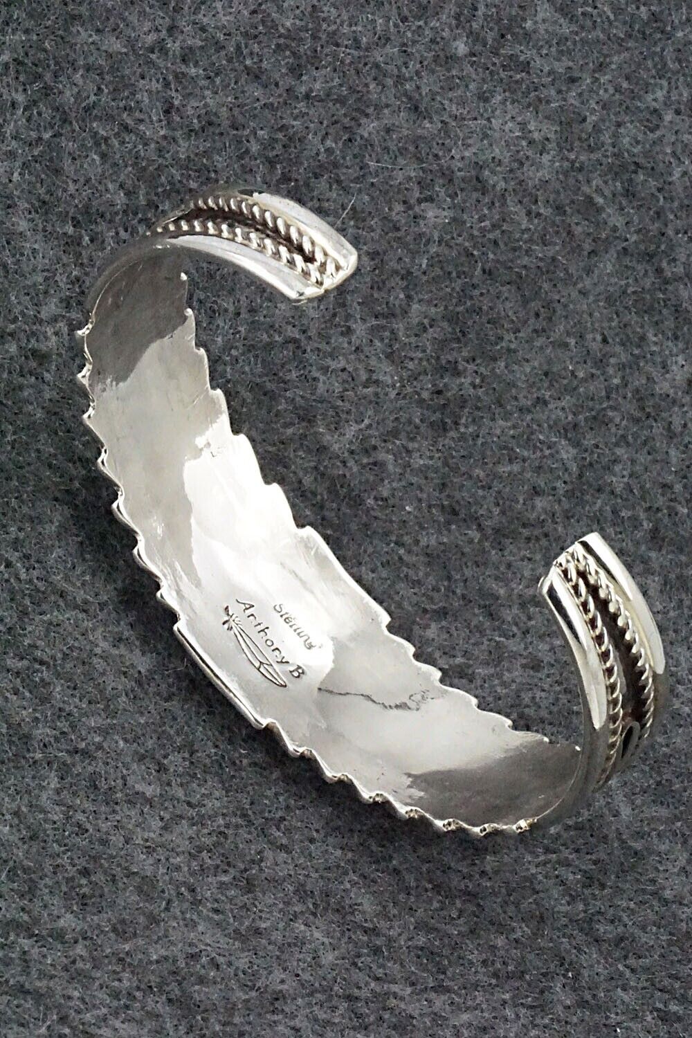Turquoise & Sterling Silver Bracelet - Anthony Brown