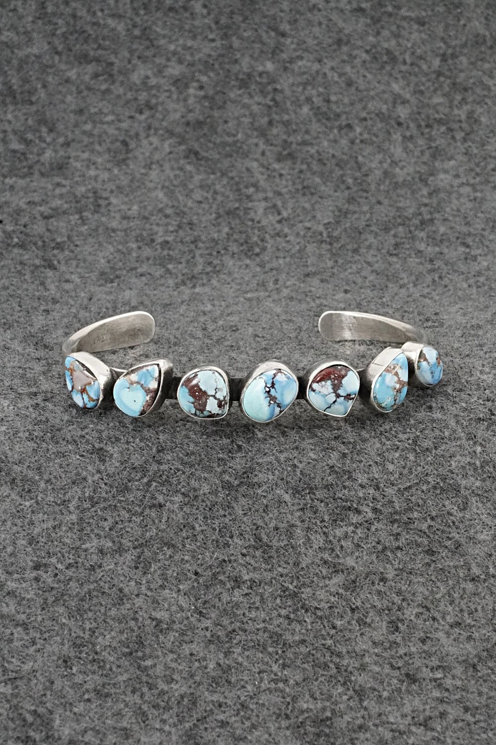 Turquoise & Sterling Silver Bracelet - Verley Betone