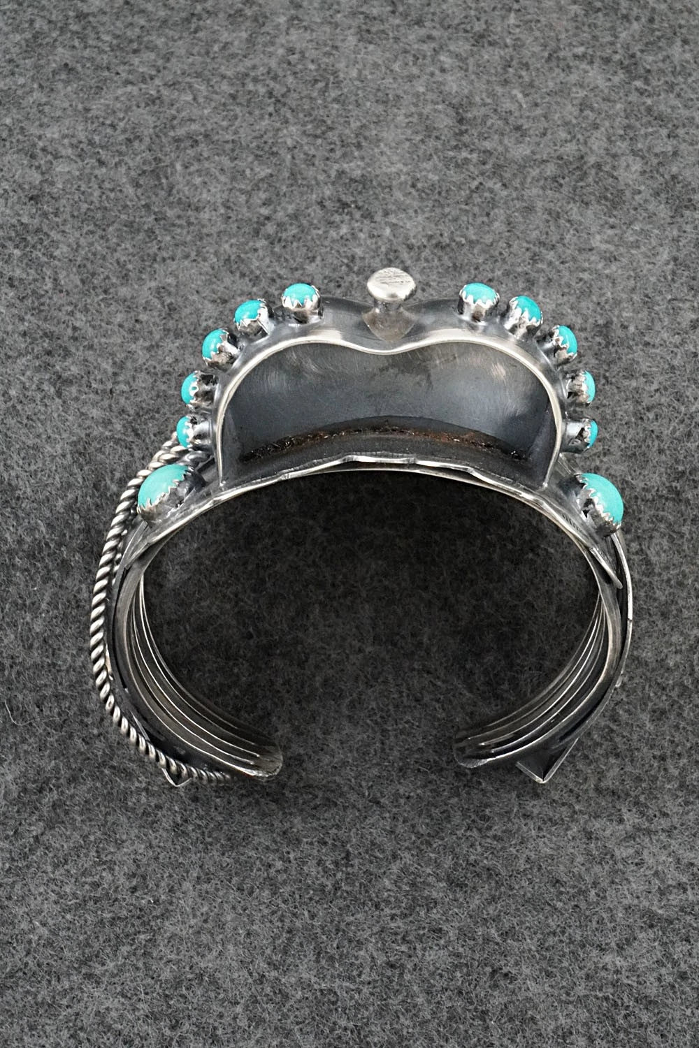 Turquoise & Sterling Silver Bracelet - Tim Yazzie
