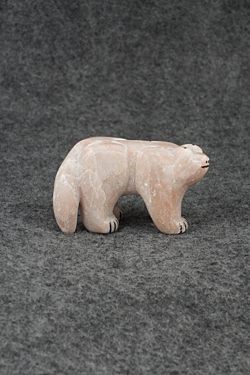 Wolf Zuni Fetish Carving - Rick Kallestewa