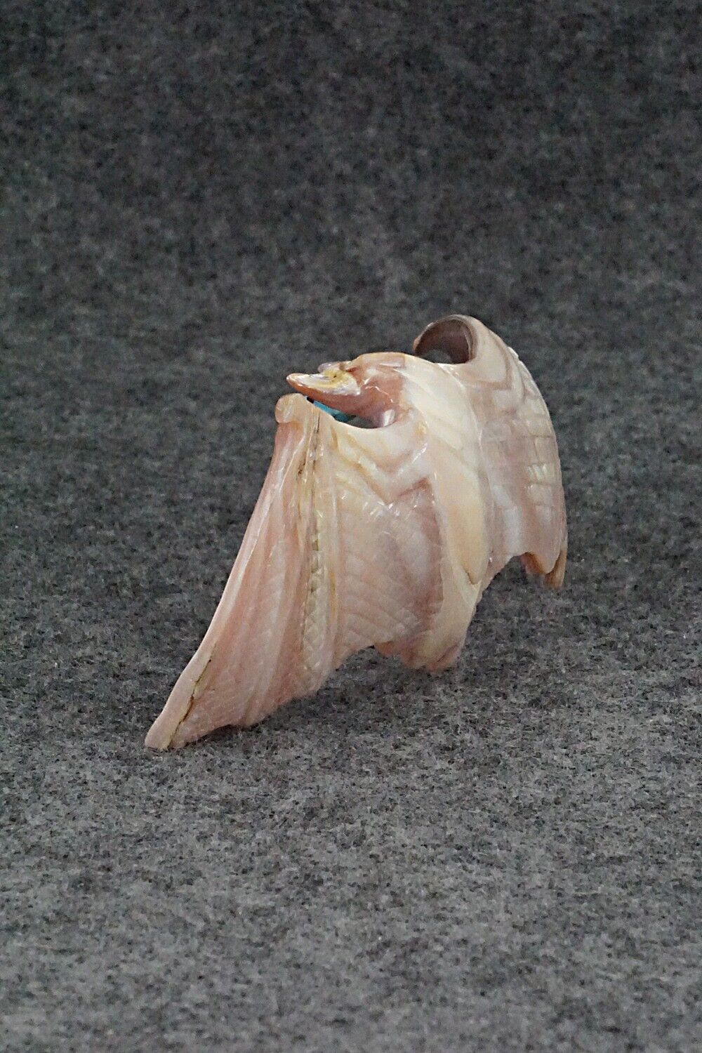 Bat Zuni Fetish Carving - Eric Lonjose