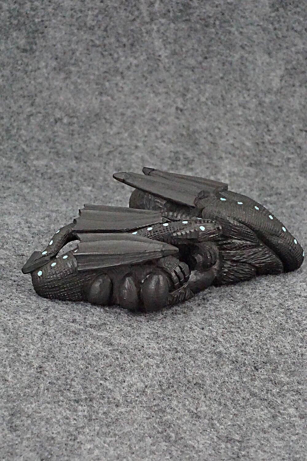 Dragons Zuni Fetish Carving - Destry Siutza