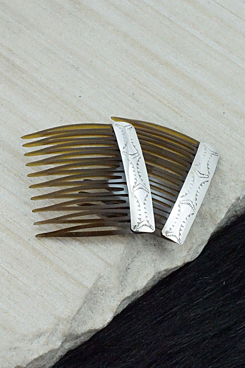 Sterling Silver Hair Combs - Randall Dalgai