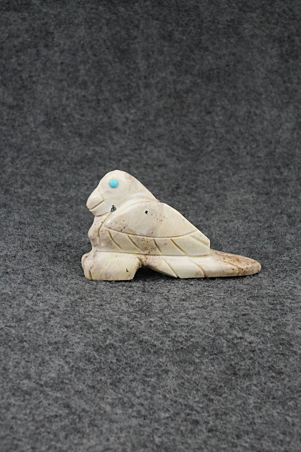 Eagle Zuni Fetish Carving - Cody Chavez