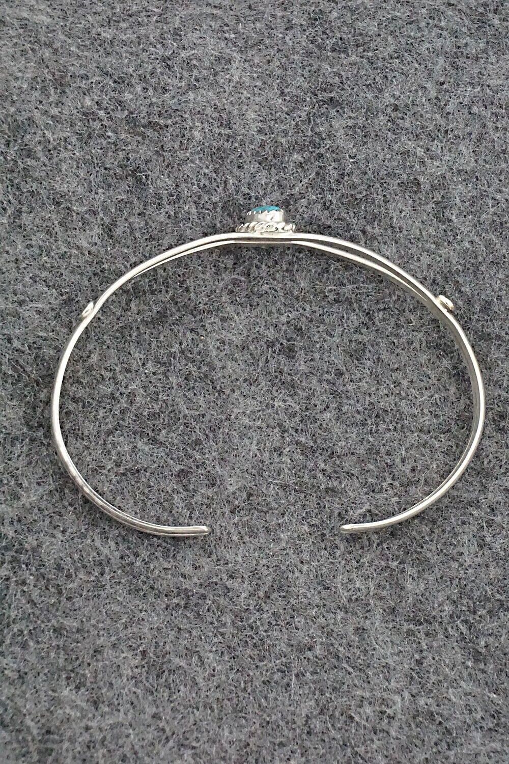 Turquoise & Sterling Silver Bracelet - Elton Cadman