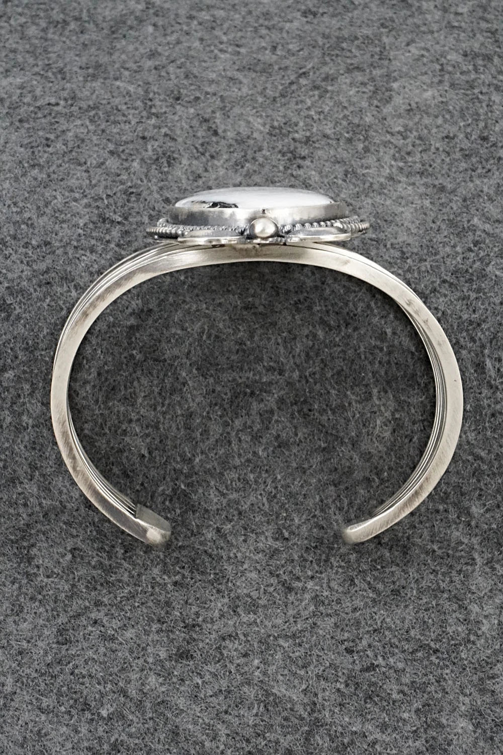 White Buffalo & Sterling Silver Bracelet - Paul Livingston