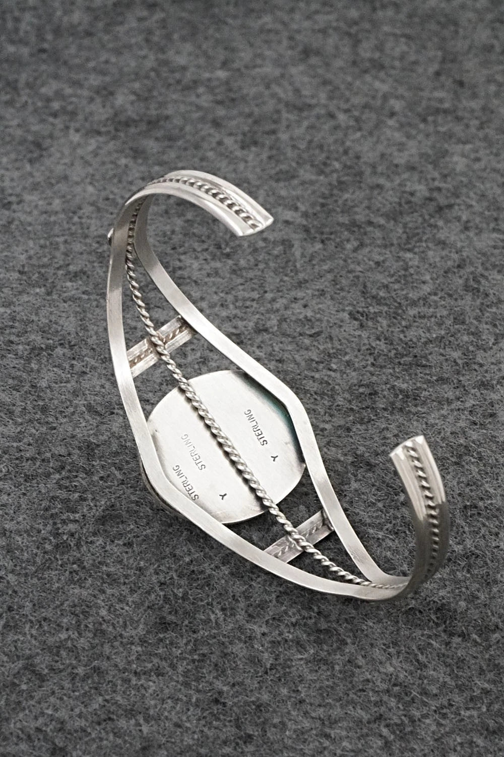 Turquoise & Sterling Silver Bracelet - Ella Spencer