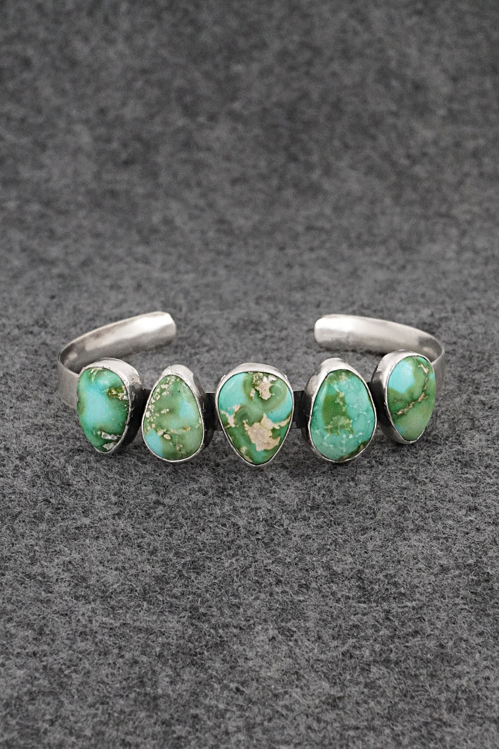 Turquoise & Sterling Silver Bracelet - Verley Betone