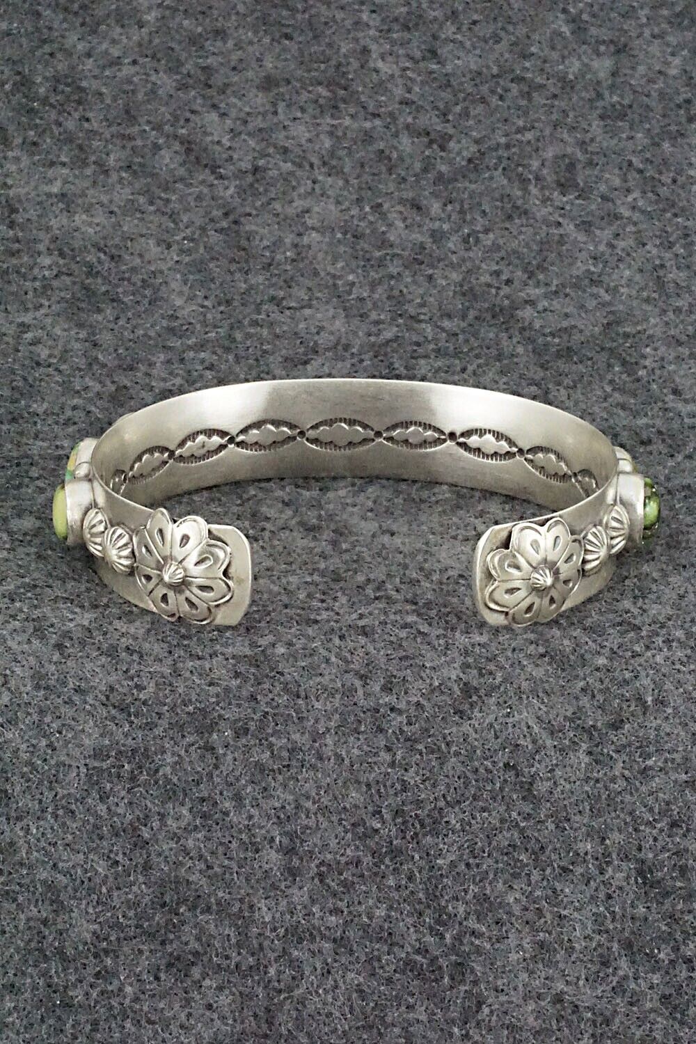 Turquoise & Sterling Silver Bracelet - Tom Lewis