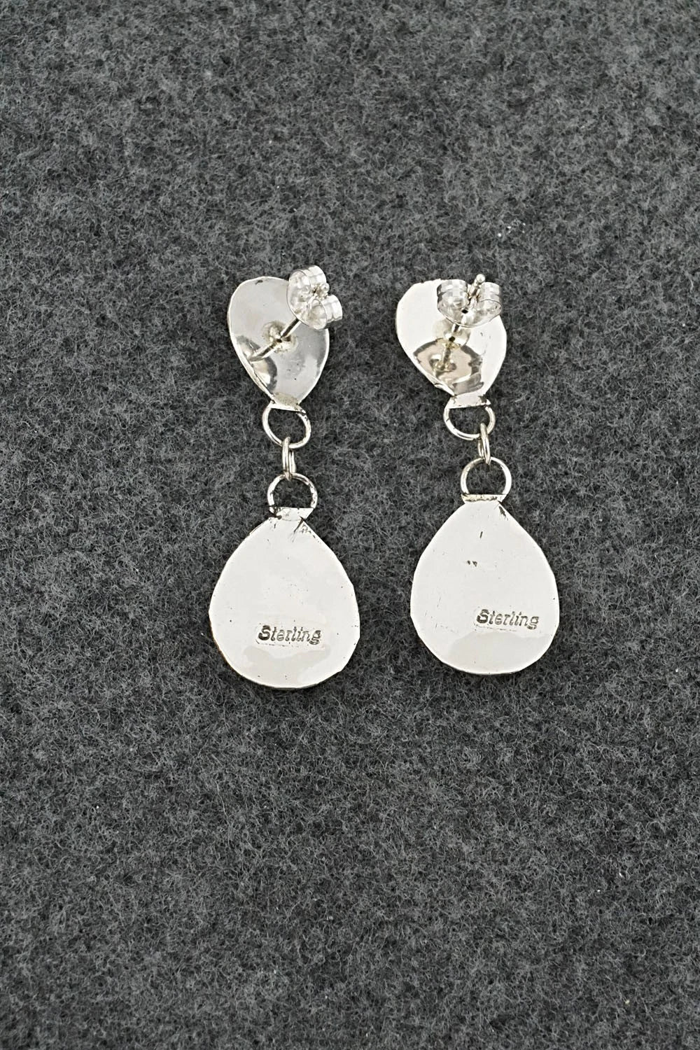 Turquoise & Sterling Silver Earrings - Sandra Parker