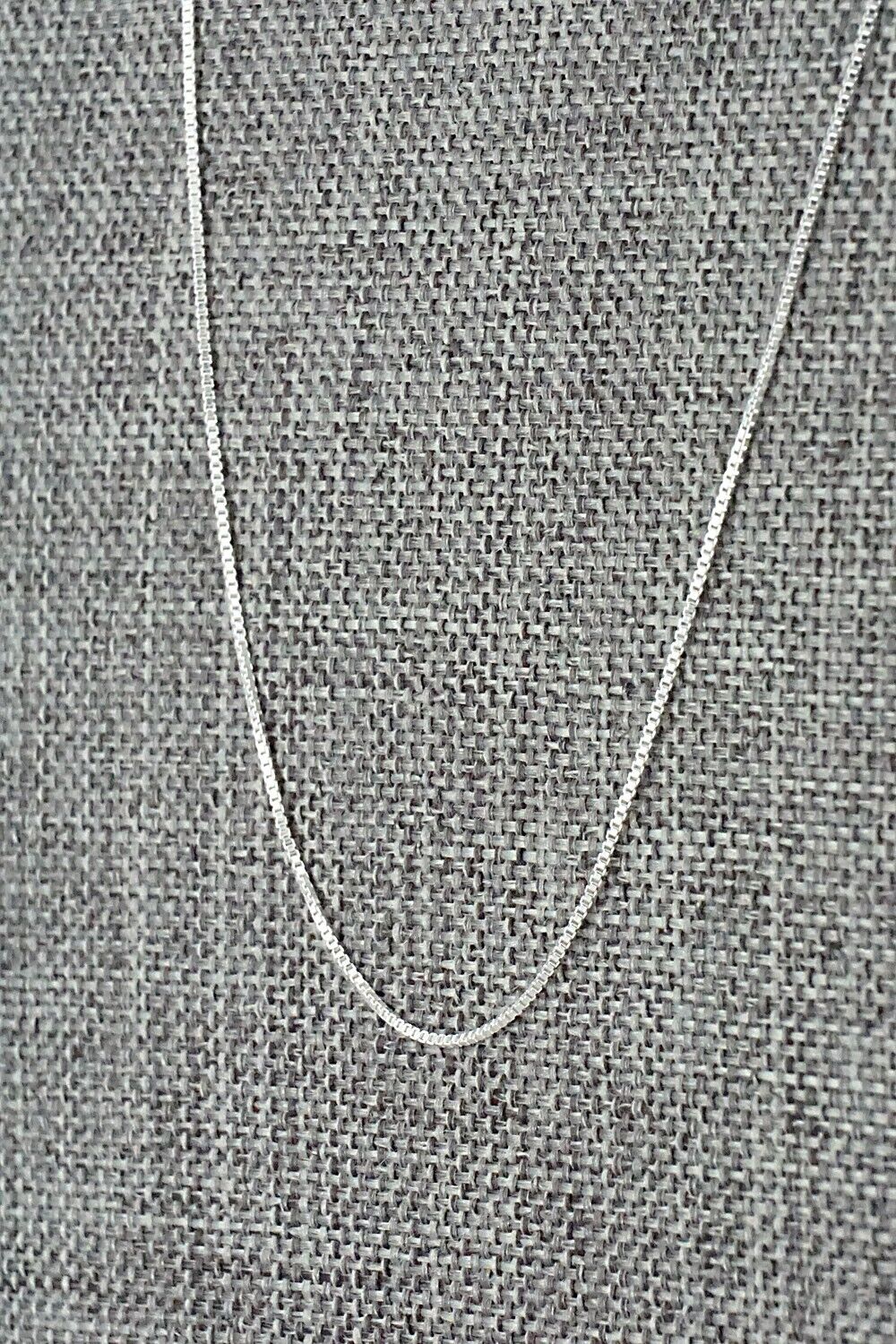 Sterling Silver Chain Necklace - Sterling Silver 20"