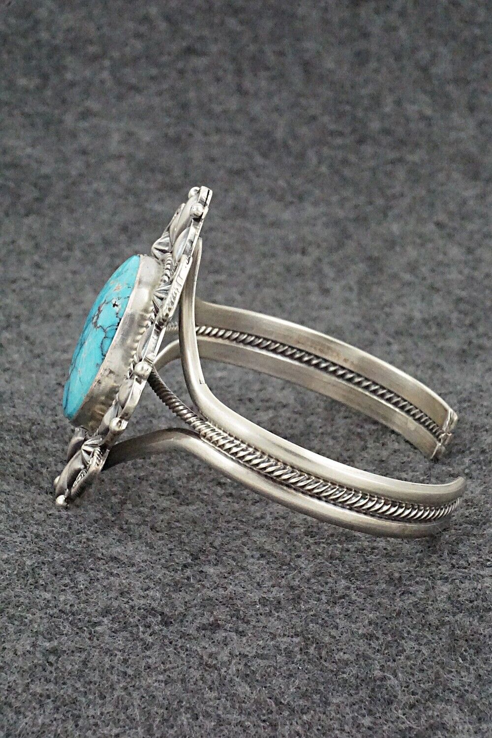 Turquoise & Sterling Silver Bracelet - Derrick Gordon