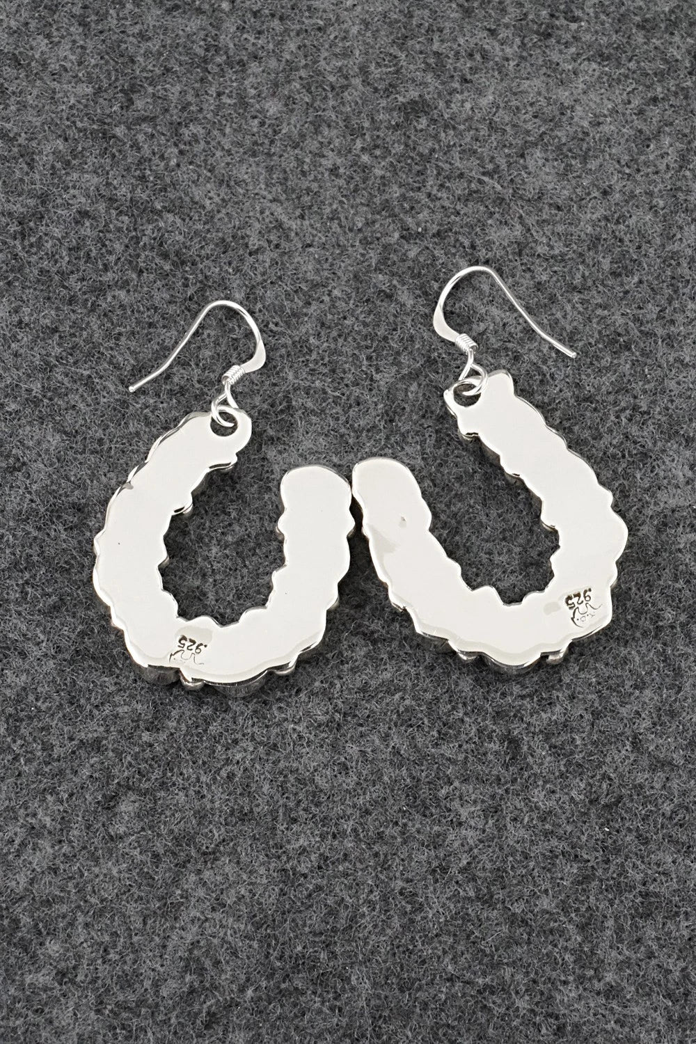 Turquoise & Sterling Silver Earrings - Angie Platero