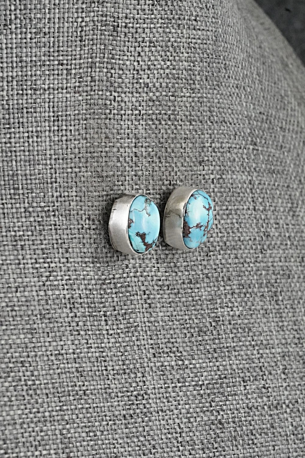 Turquoise & Sterling Silver Squash Blossom Set - Darrin Livingston