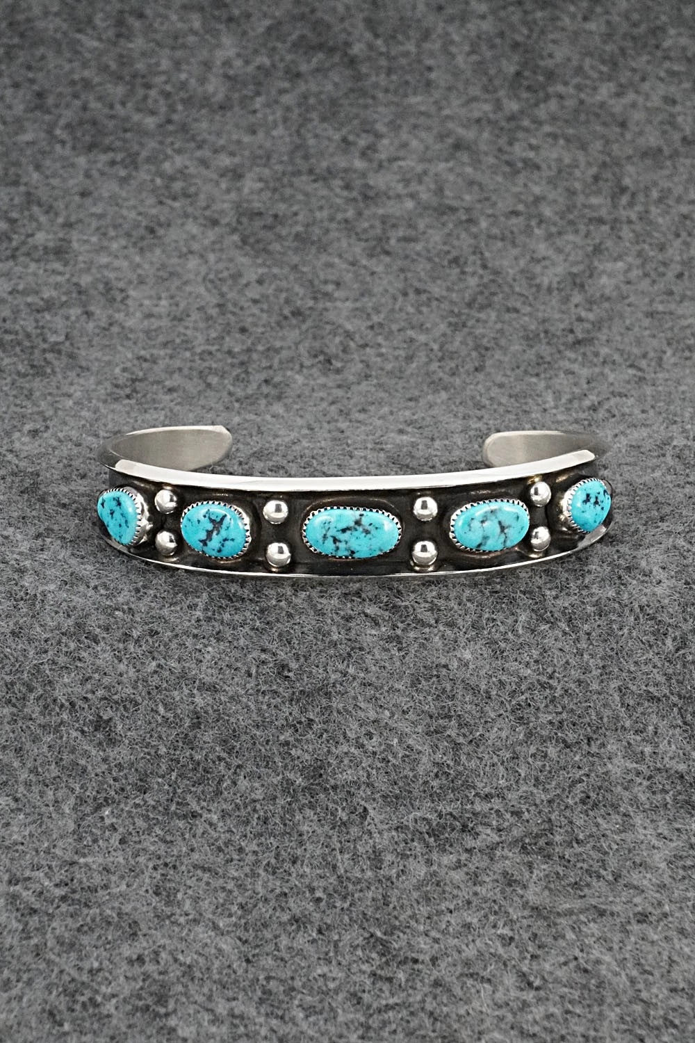 Turquoise & Sterling Silver Bracelet - Paul Largo