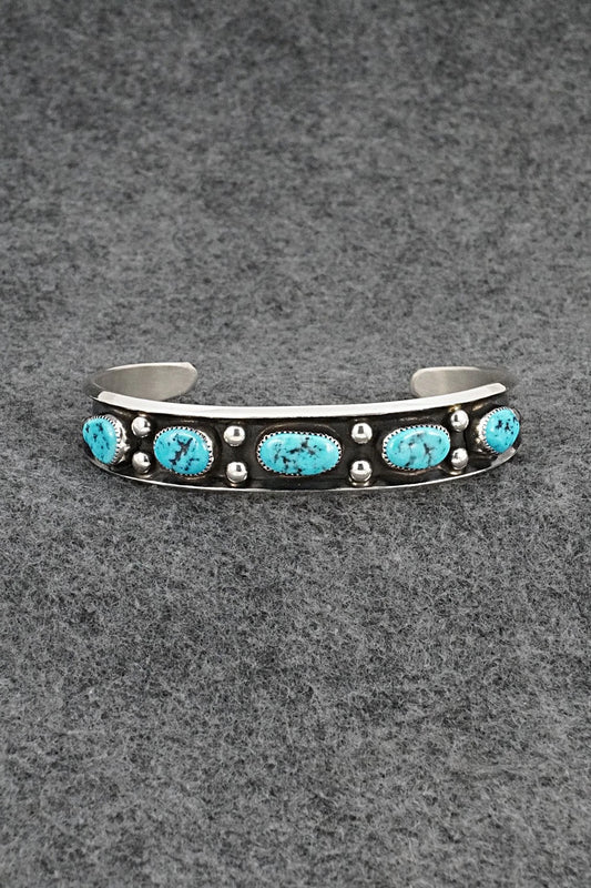 Turquoise & Sterling Silver Bracelet - Paul Largo