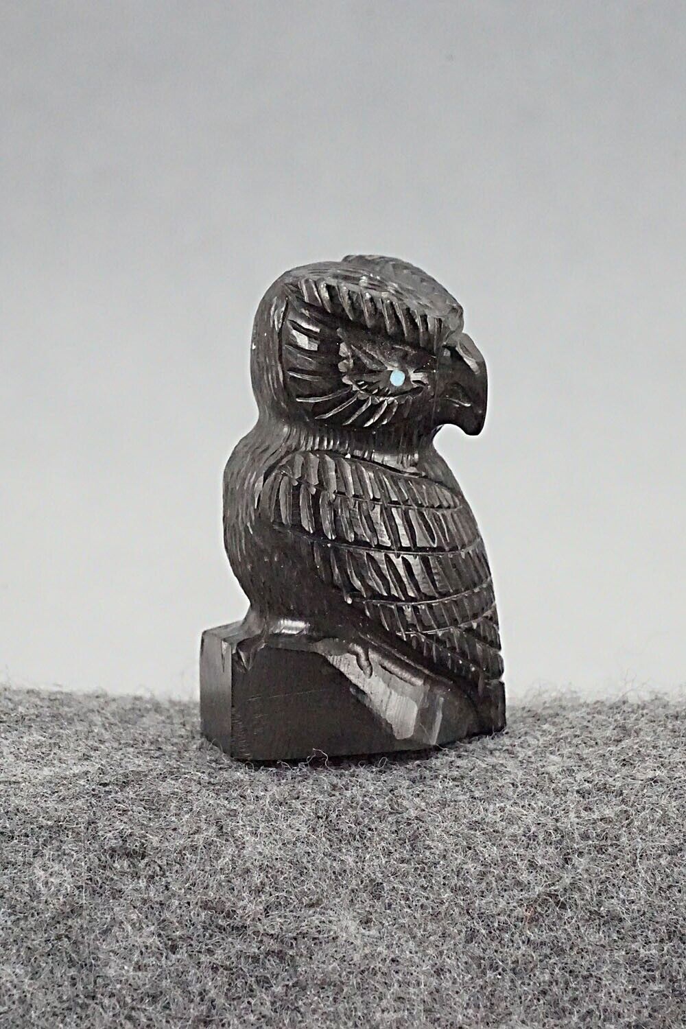 Owl Zuni Fetish Carving - Chris Peina